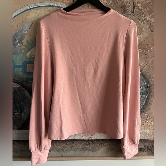 Encircled Bamboo-Cotton Pink Sweater - Picture 2 of 10